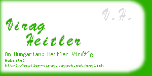 virag heitler business card